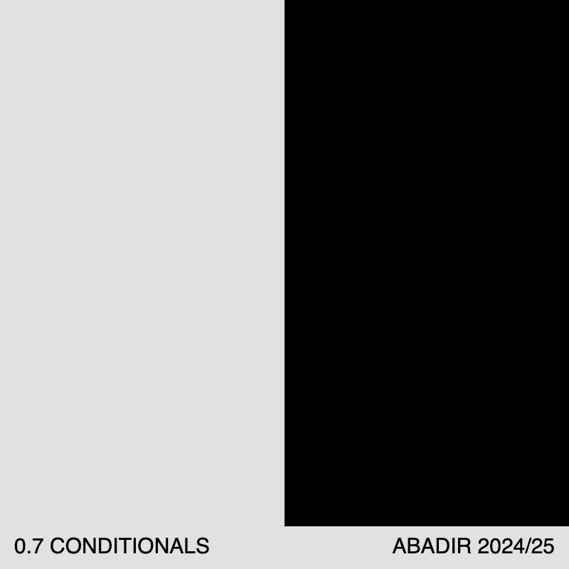 Conditionals