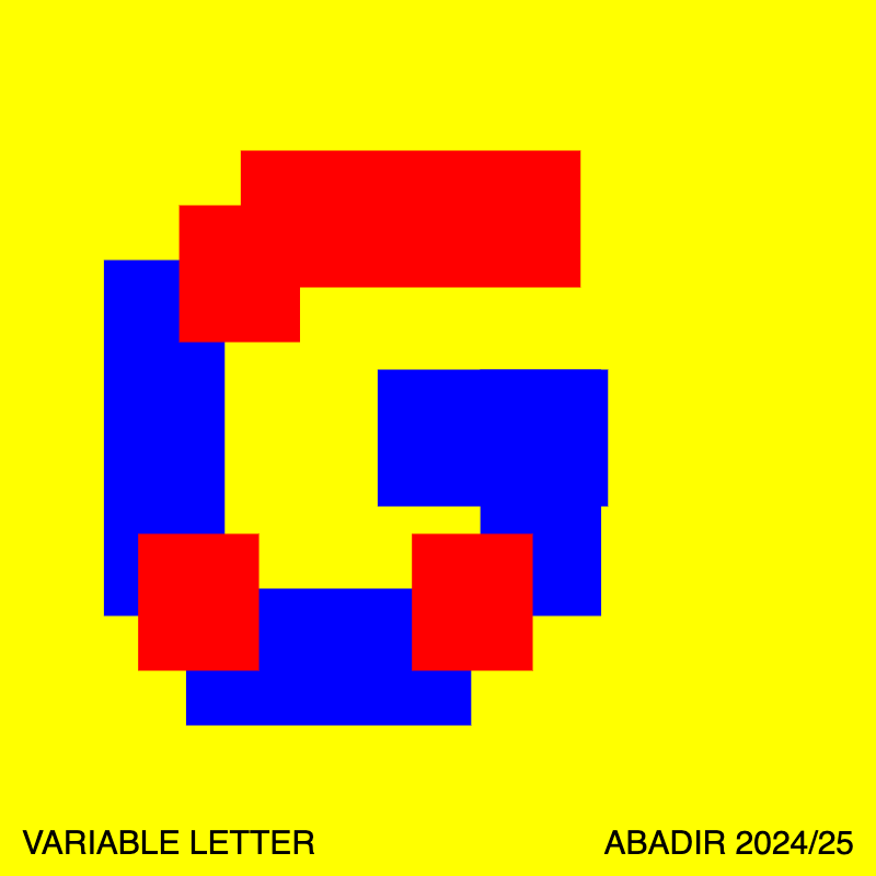 Variable letter